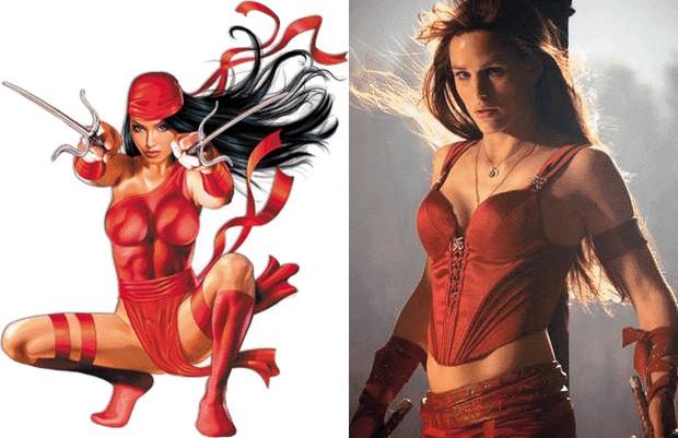 Female comic heroes and their movie twins - 7