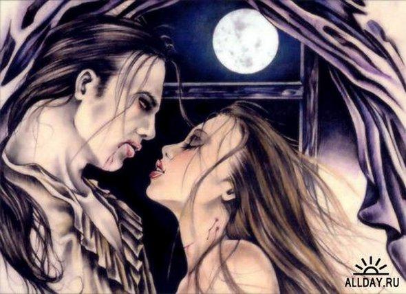 Young women suffering from love to vampires - 6